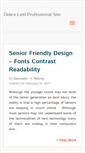 Mobile Screenshot of debraleitl.com